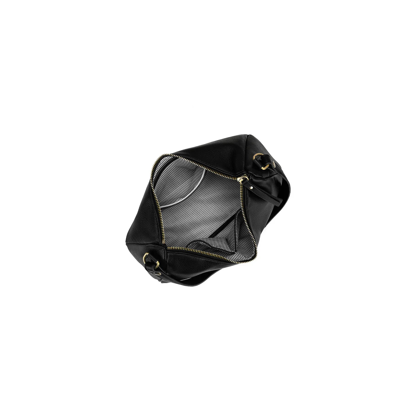 Black Caviar Designs - Claudette Shoulder Crossbody Bag - Black