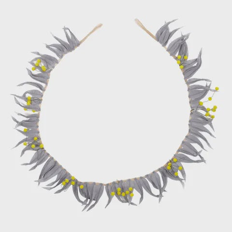 Bunting - Felt Leaves Grey
