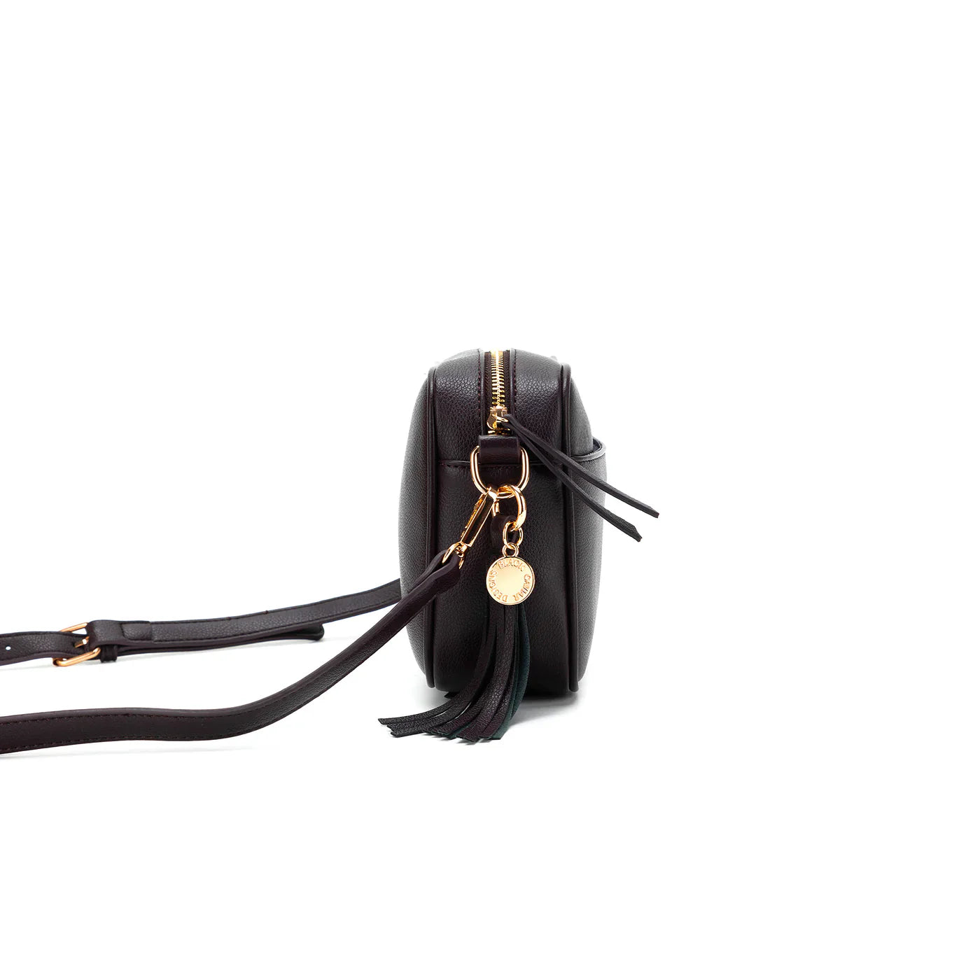 Black Caviar Designs Indie Crossbody Bag - Aubergine