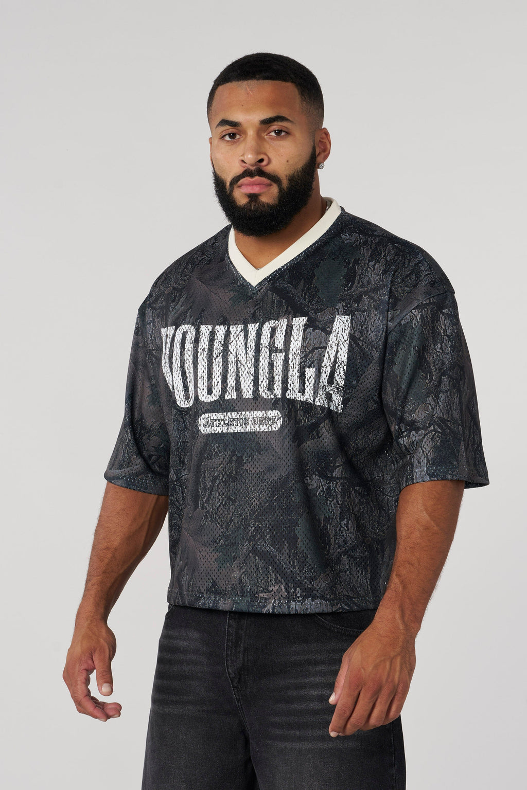 4187 - Varsity Football Cropped Jersey