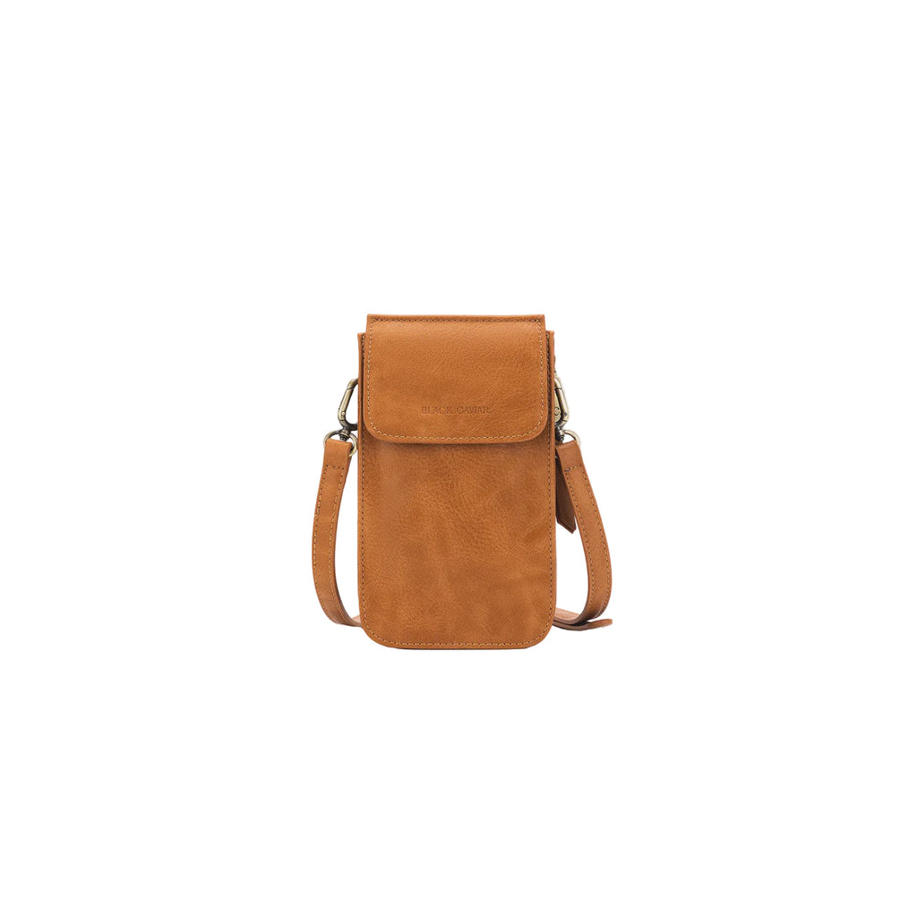Black Caviar Designs - Lou Lou Mobile Case Wallet Tan