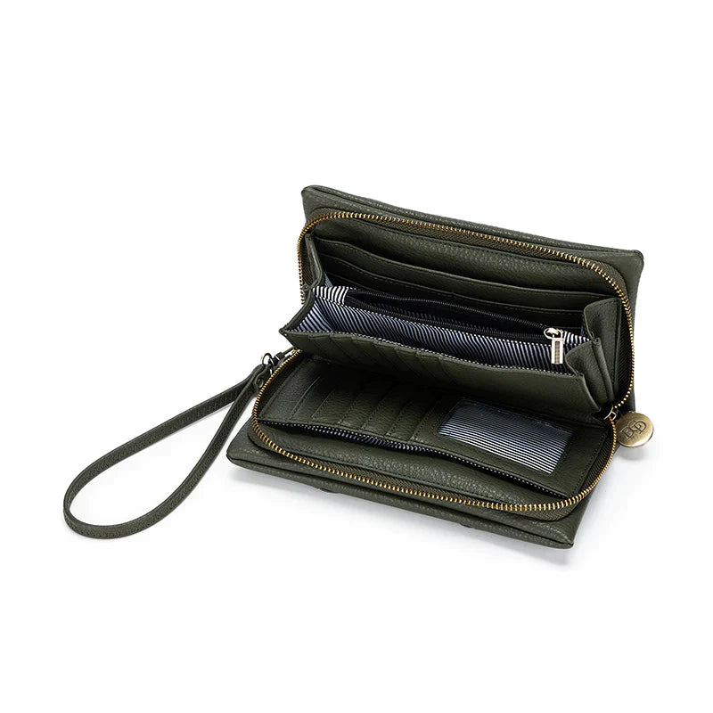 Black Caviar Designs Wallet - Sky Khaki