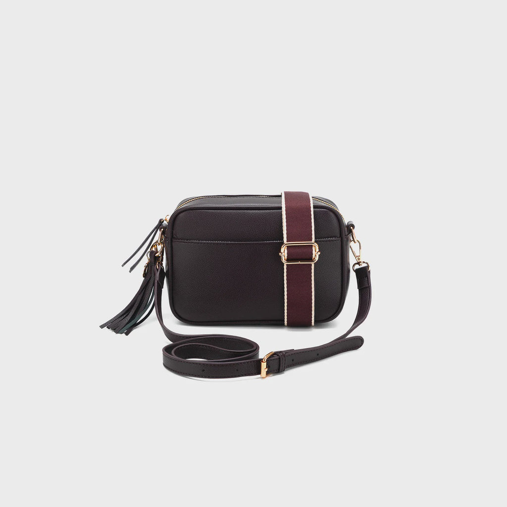 Black Caviar Designs Indie Crossbody Bag - Aubergine