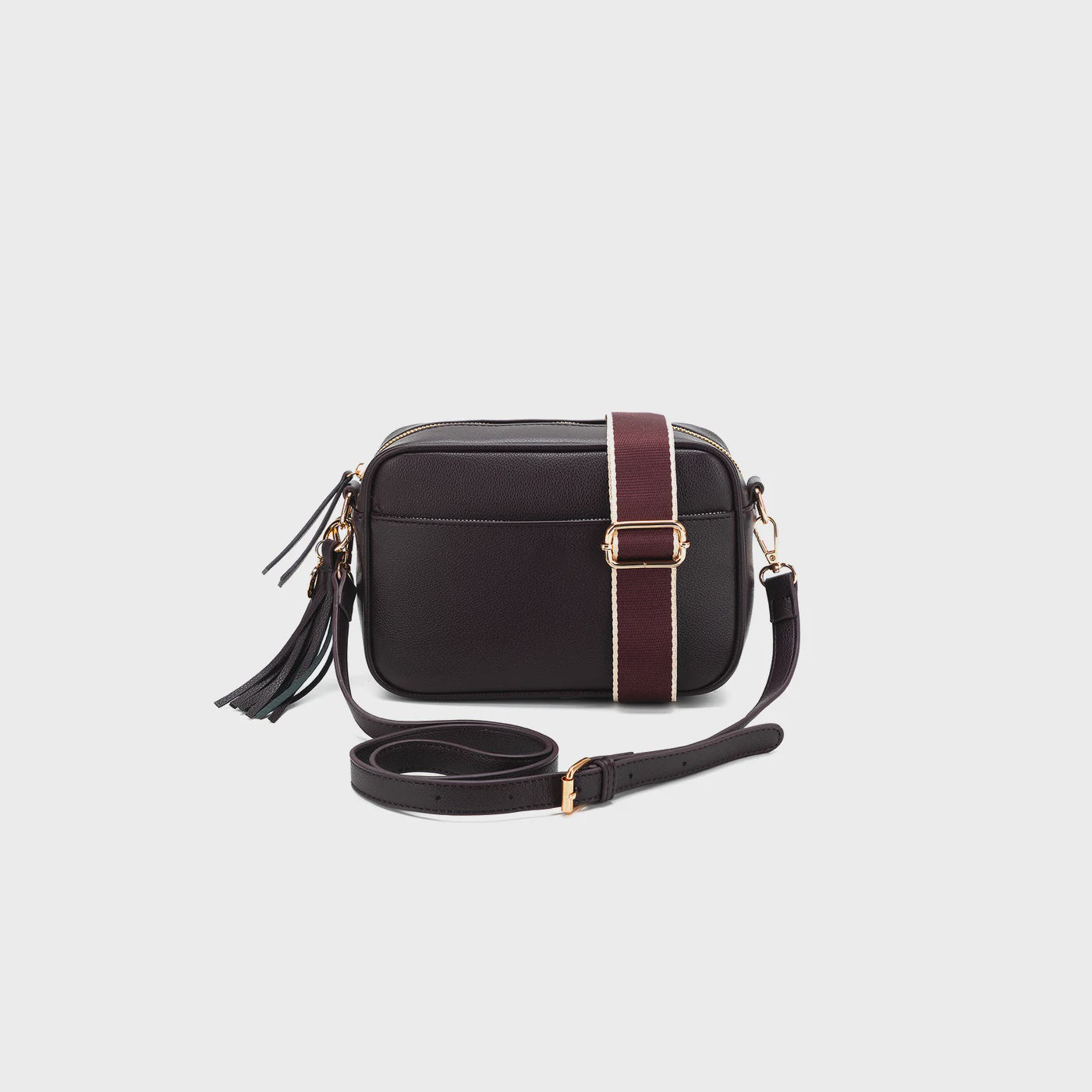 Black Caviar Designs Indie Crossbody Bag - Aubergine