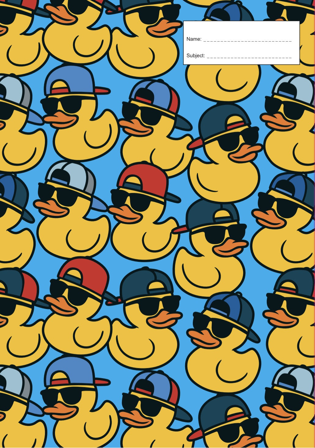 Book Cover A4 - Ducks