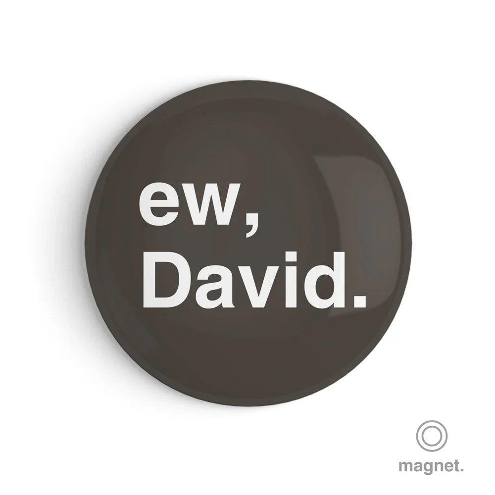 "Ew, David" Fridge Magnet