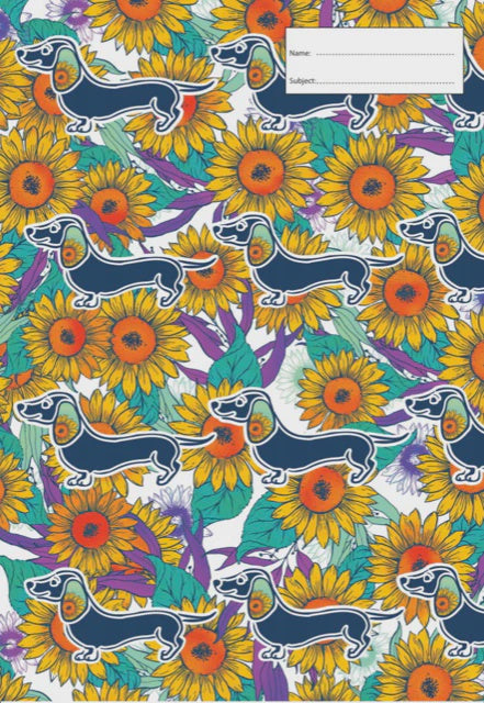 Book Cover G.I.C - Dachshund Sunflower
