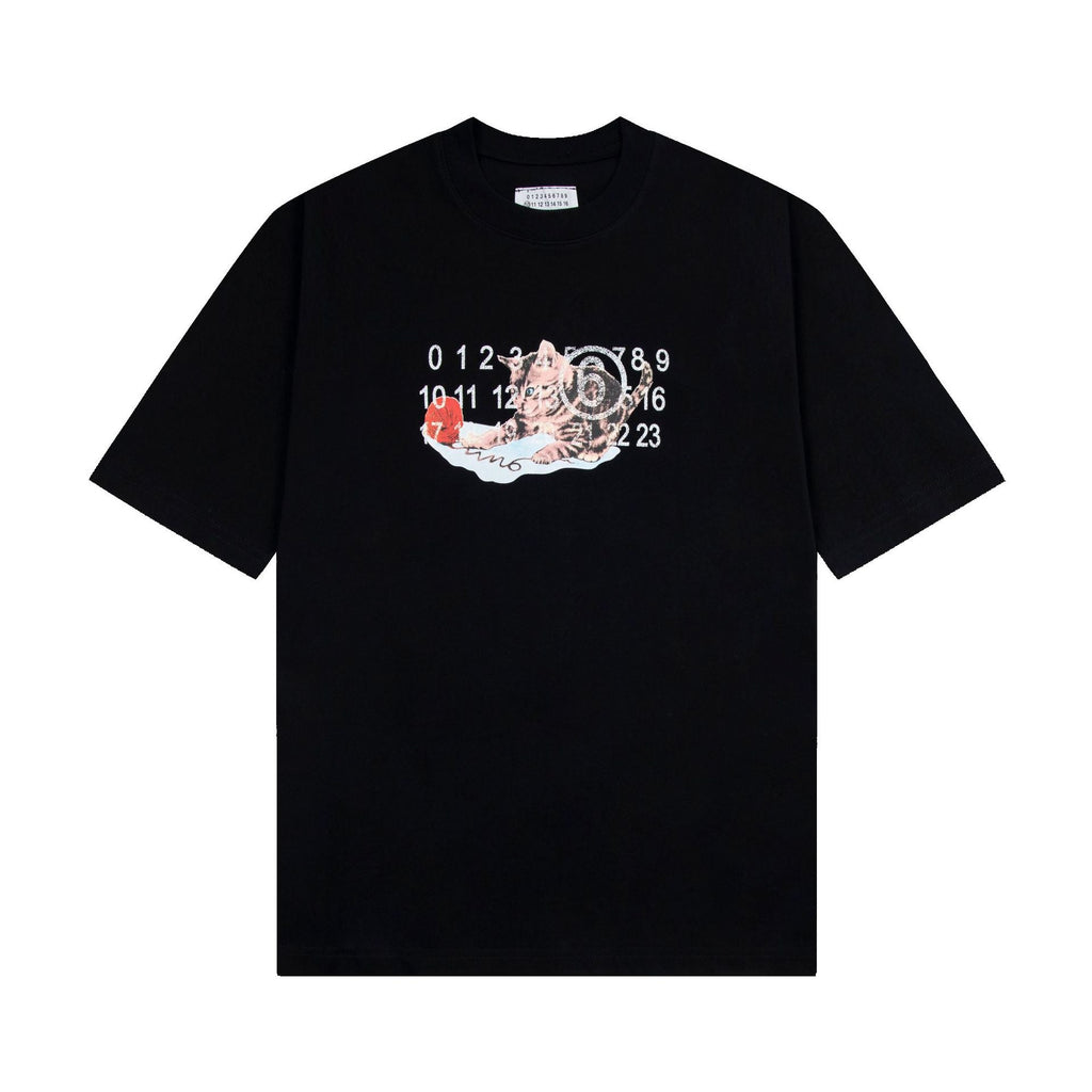 Maison Margiela T-shirt Crew Neck Loose Short Sleeve T-shirt