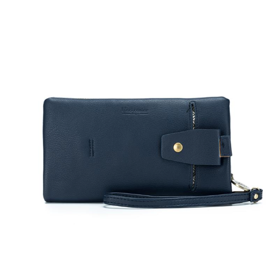 Black Caviar Designs Sky Wallet -  French Navy