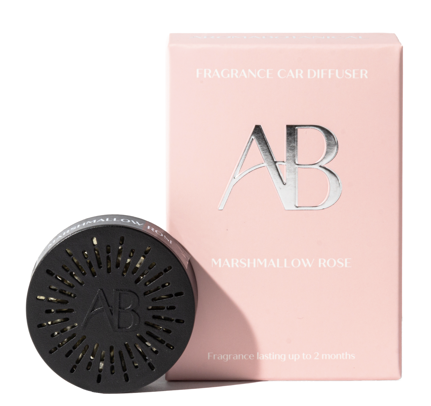 Aromabotanical Car Diffuser - Marshmallow Rose