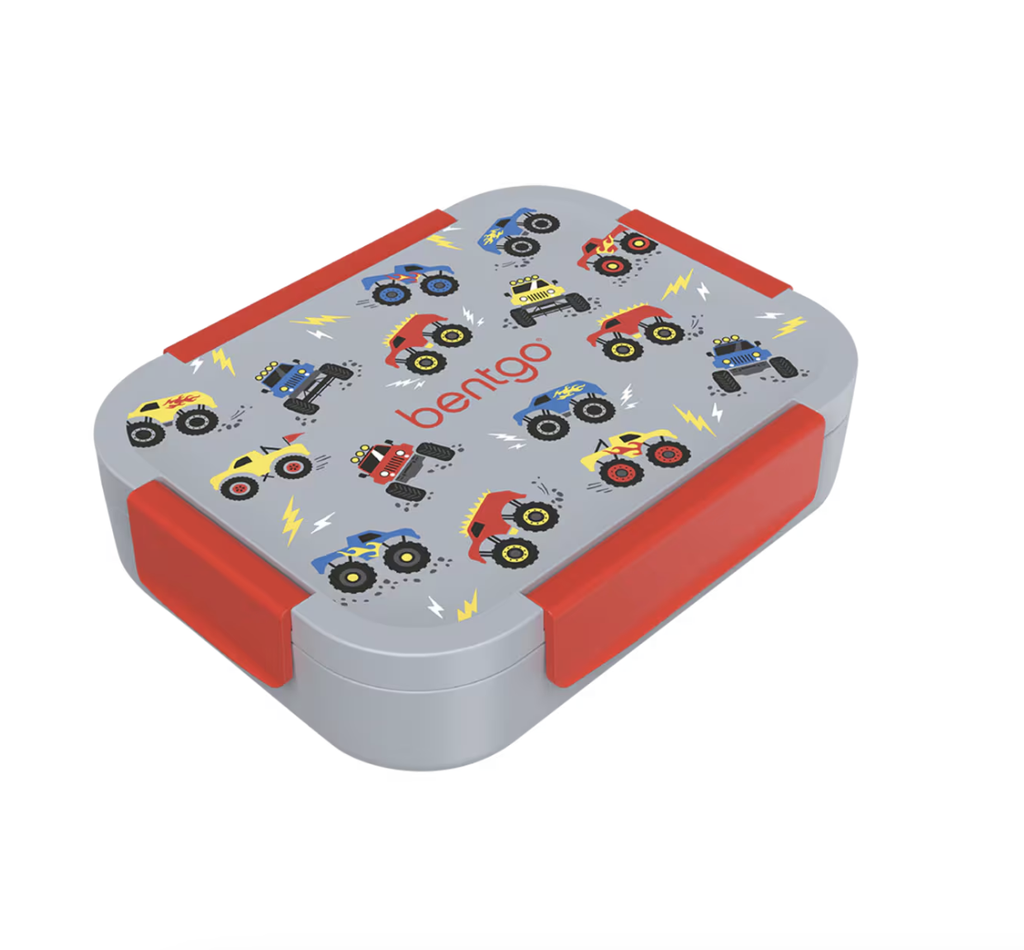 Bentgo Kid's Snap & Go Lunch Box - Trucks