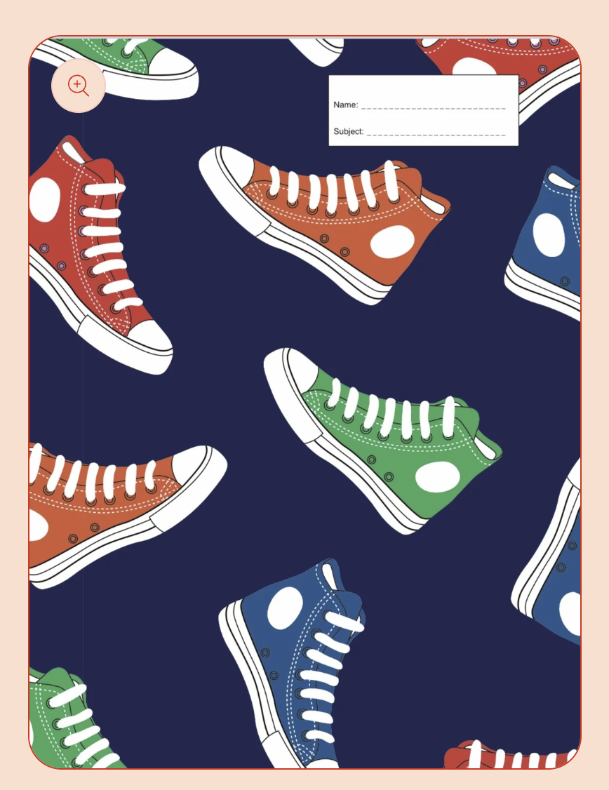 Book Cover - A4 - Converse