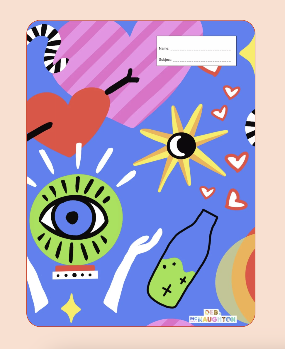 Book Cover - A4 - Deb Mc Naughton - Love Potion