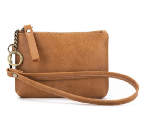 Black Caviar Designs - Sia Coin Purse Tan