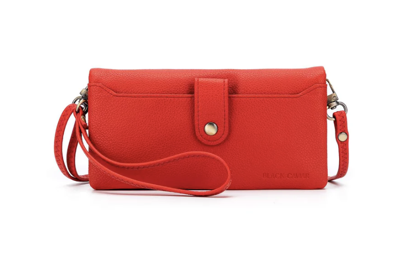 Black Caviar Designs Evie Wallet - Red