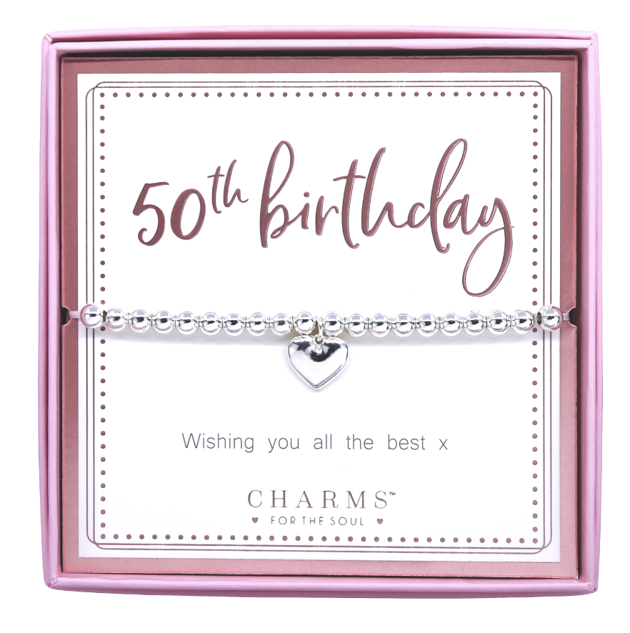 Bracelet Gift Box - 50th Birthday