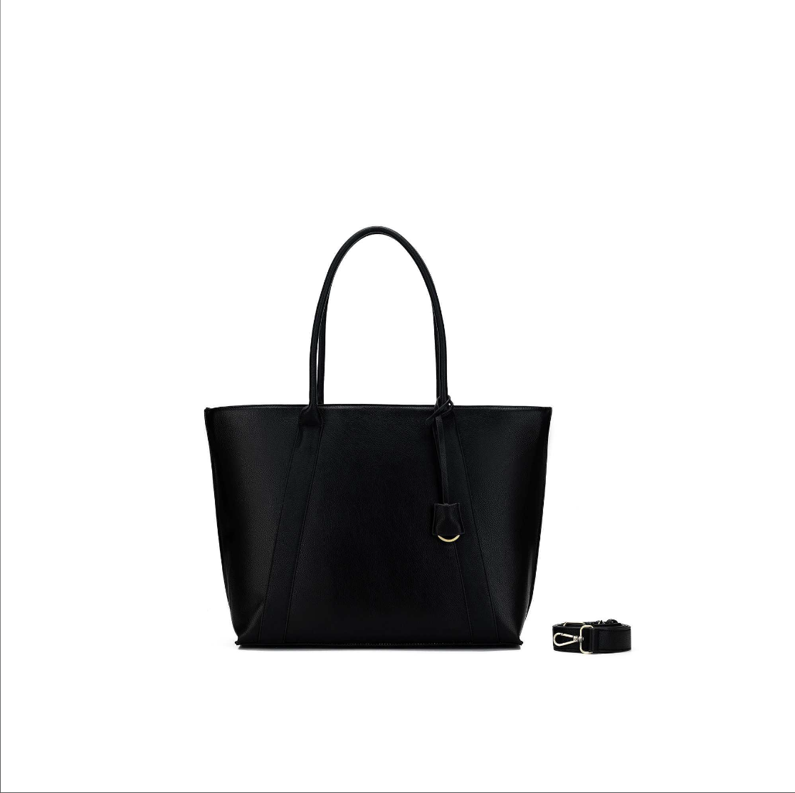 Black Caviar Designs 3 Piece Work Bag - Harriet Black
