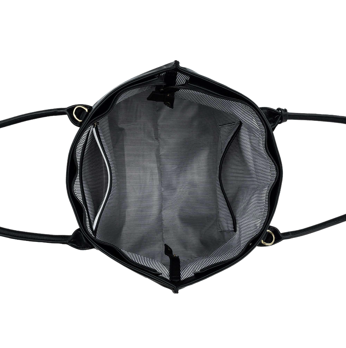 Black Caviar Designs 3 Piece Work Bag - Harriet Black