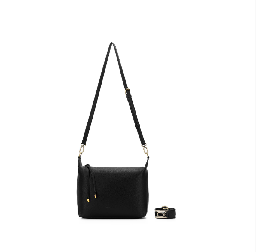 Black Caviar Designs Dana Crossbody Bag - Black