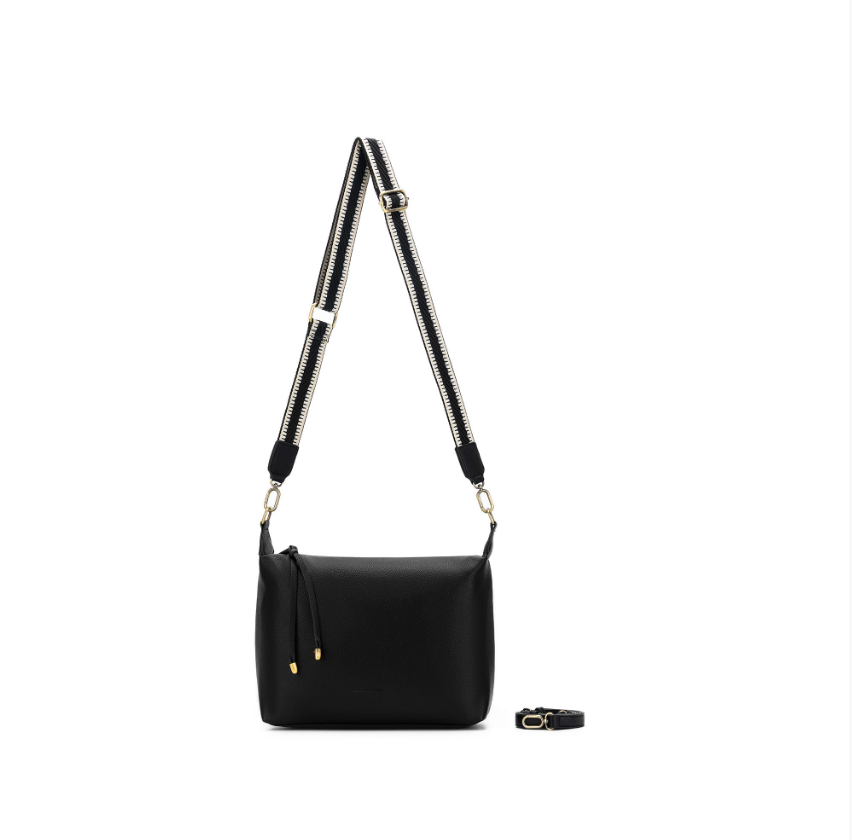Black Caviar Designs Dana Crossbody Bag - Black