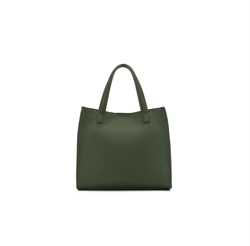 Black Caviar Designs 3 Piece Handbag Kellye - Dark Olive