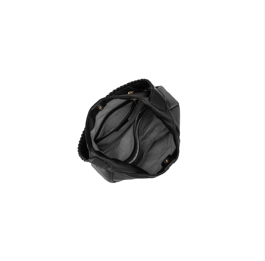 Black Caviar Design Callista 2 Piece Shoulder Bag - Black