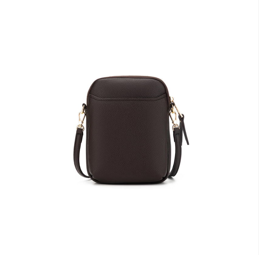 Black Caviar Design Mika Passport Phone Crossbody - Coco