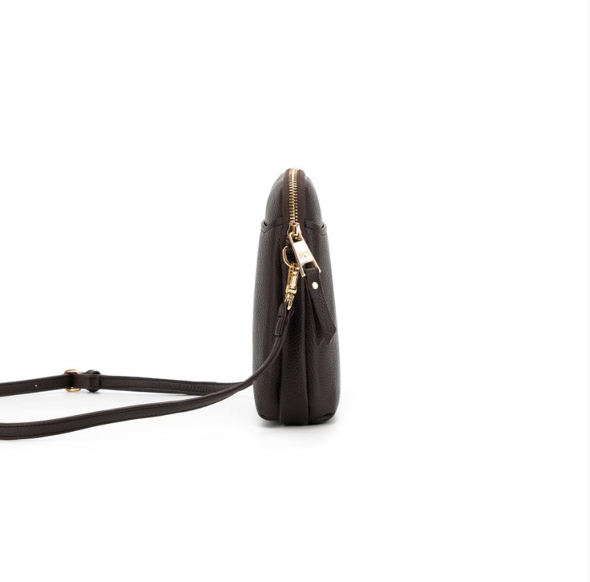 Black Caviar Design Mika Passport Phone Crossbody - Coco