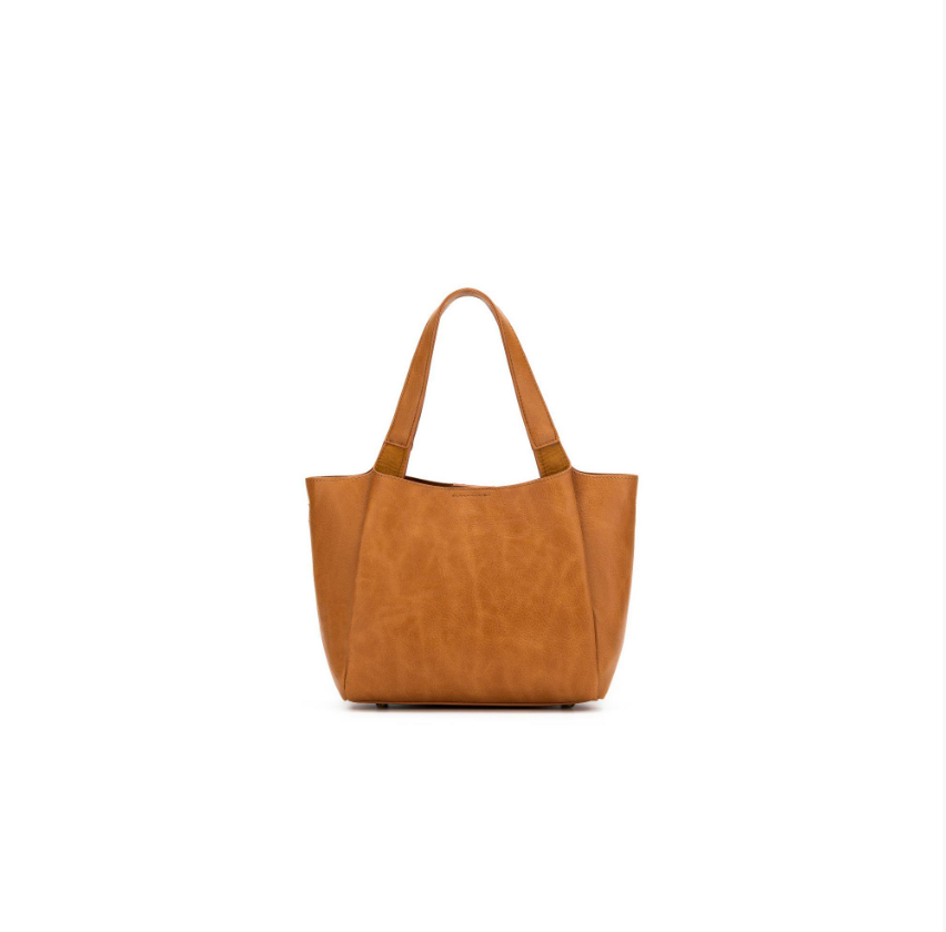 Black Caviar Evelyn 3 Piece Hobo Tote - Tan