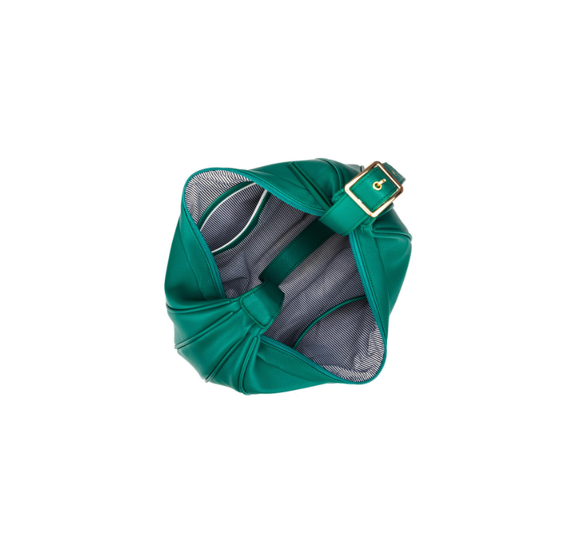 Black Caviar Design Genevieve Hobo Bag - Emerald