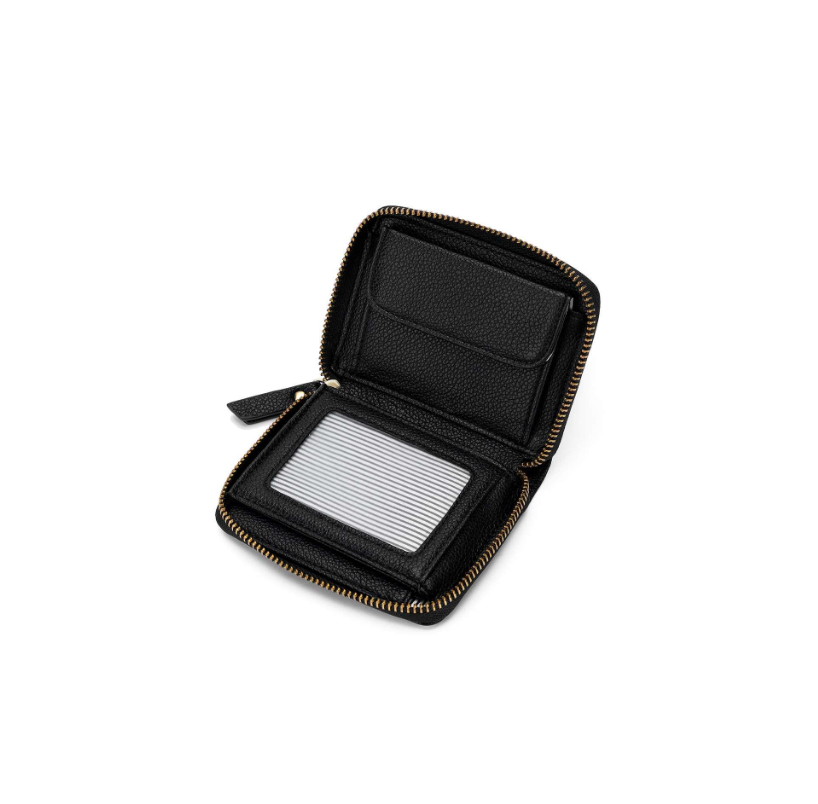 Black Caviar Design Mya Mini Wallet - Black
