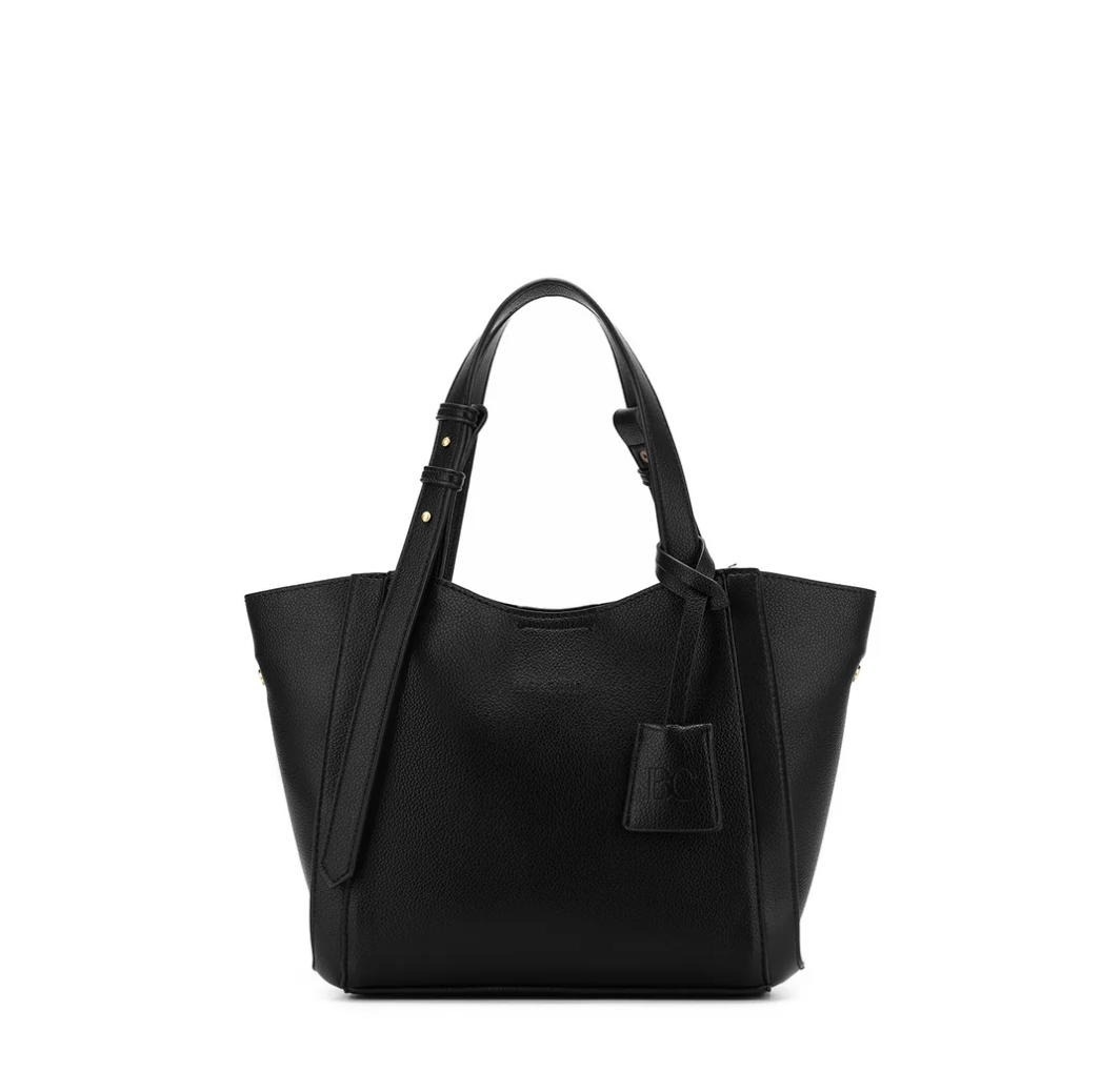 Black Caviar Mini Lauren 3 Piece Compartment Handbag - Black
