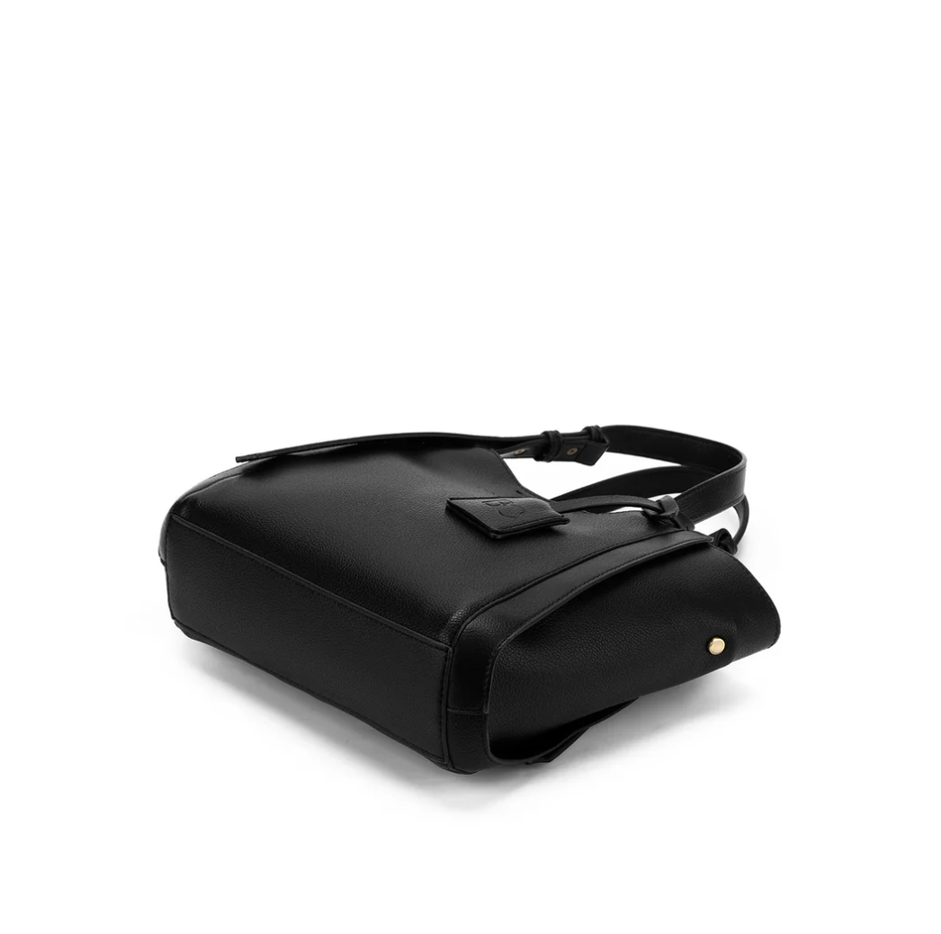 Black Caviar Mini Lauren 3 Piece Compartment Handbag - Black