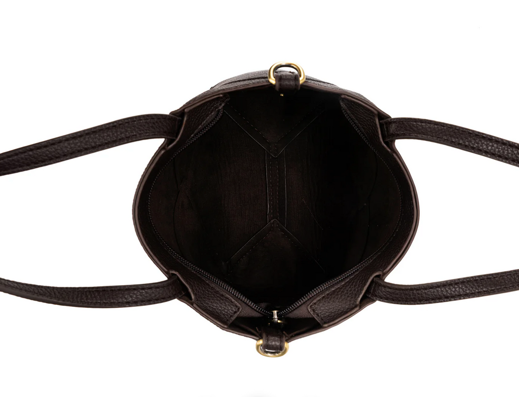 Black Caviar Mini Suki Handbag Bag - Coco