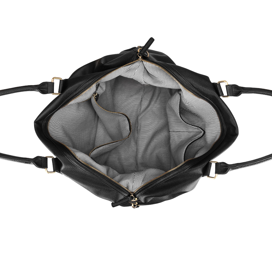 Black Caviar Designs Como Travel Weekender Bag - Black