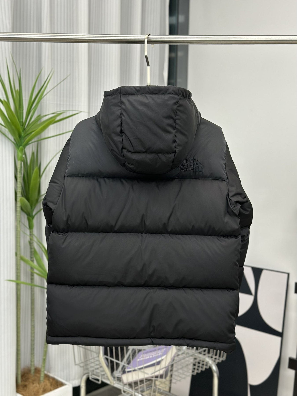 The North Face Hooded Puffer Jacket — back