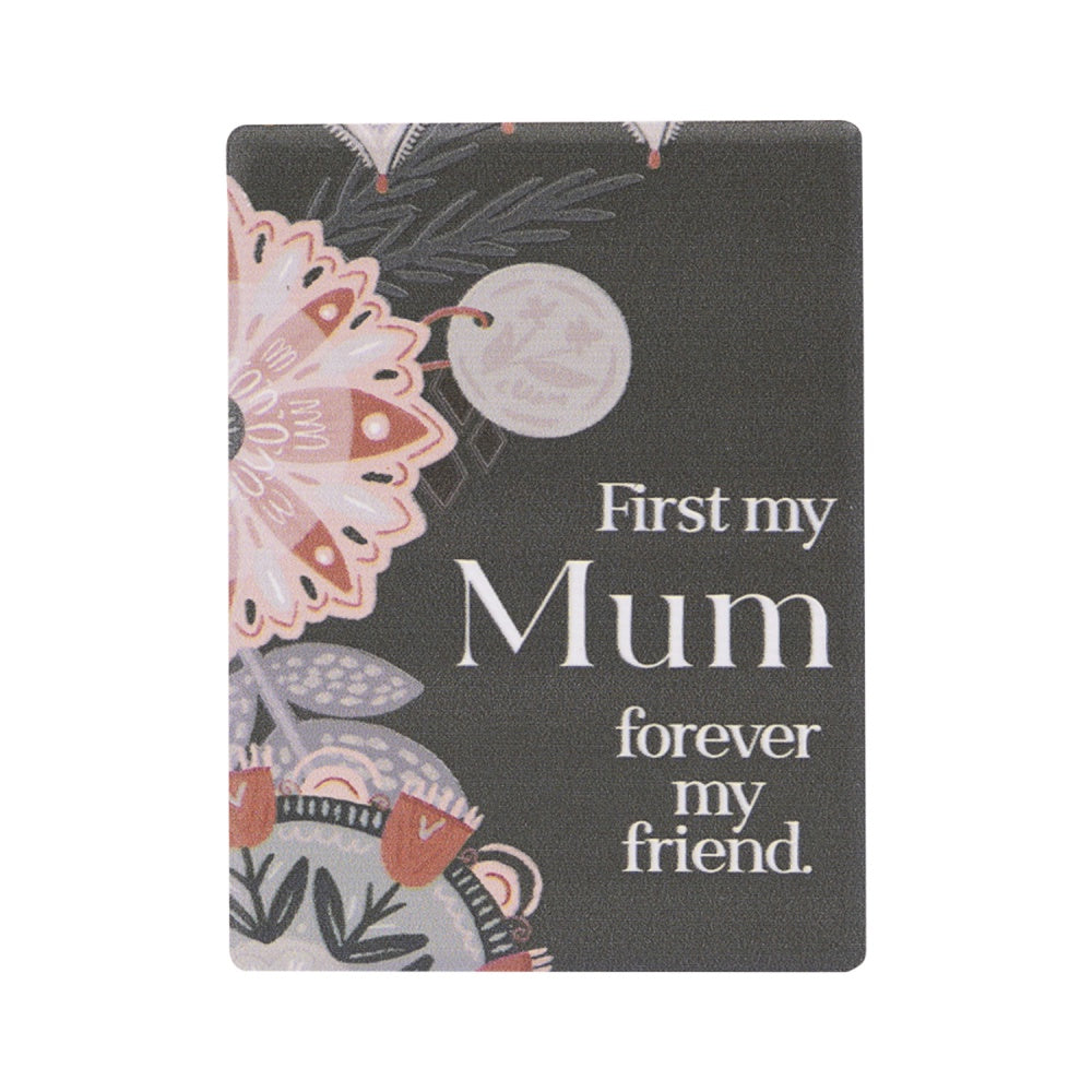 Amber Garden Ceramic Magnet - Mum