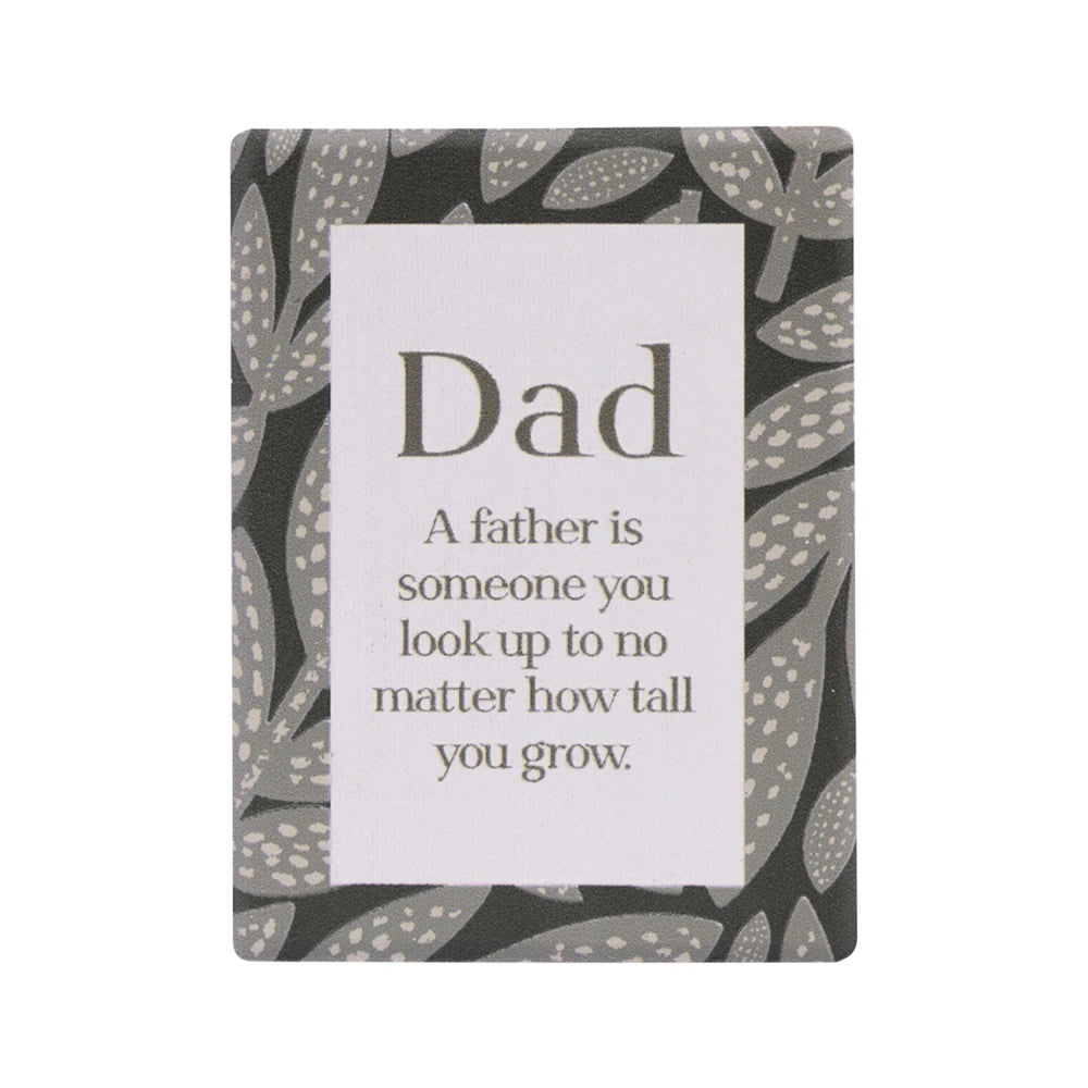 Amber Garden Ceramic Magnet - Dad