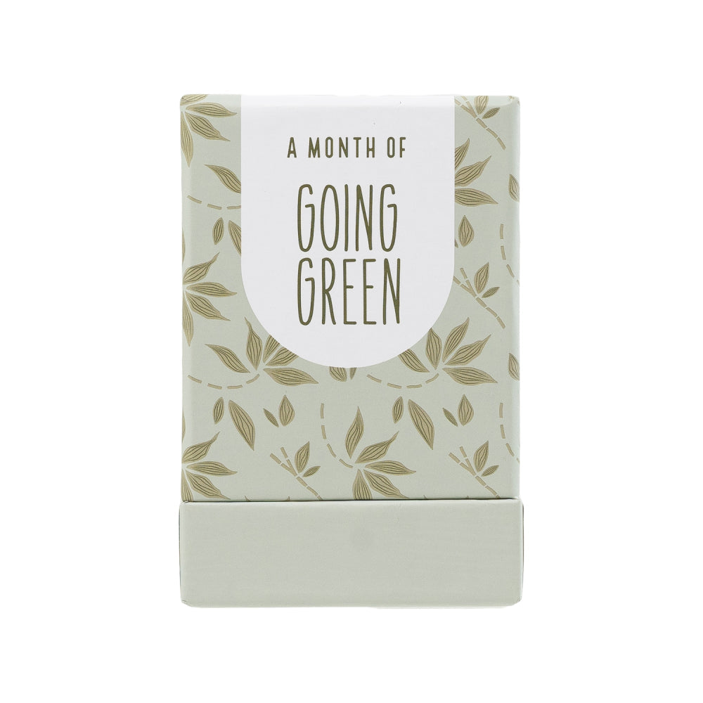 Affirmation Cards - A Month of Going Green