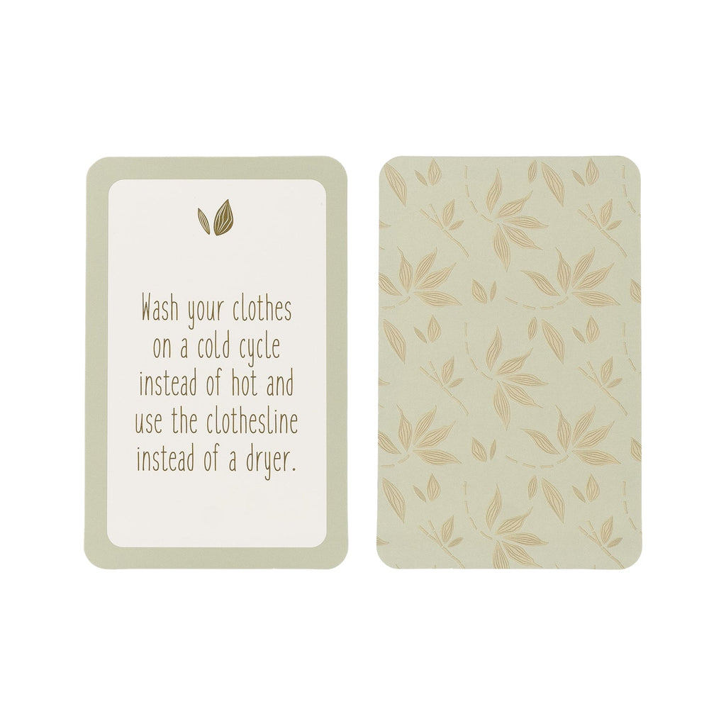 Affirmation Cards - A Month of Going Green