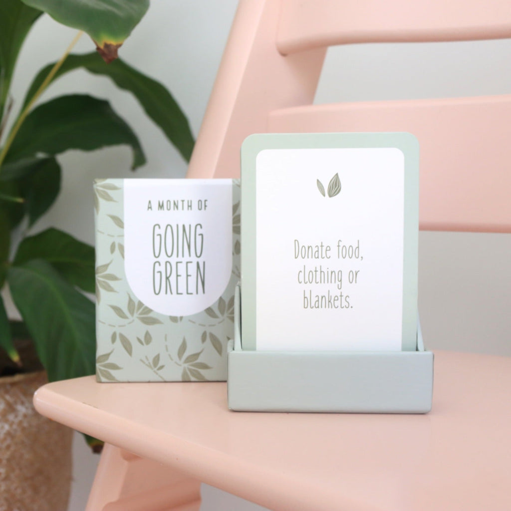 Affirmation Cards - A Month of Going Green