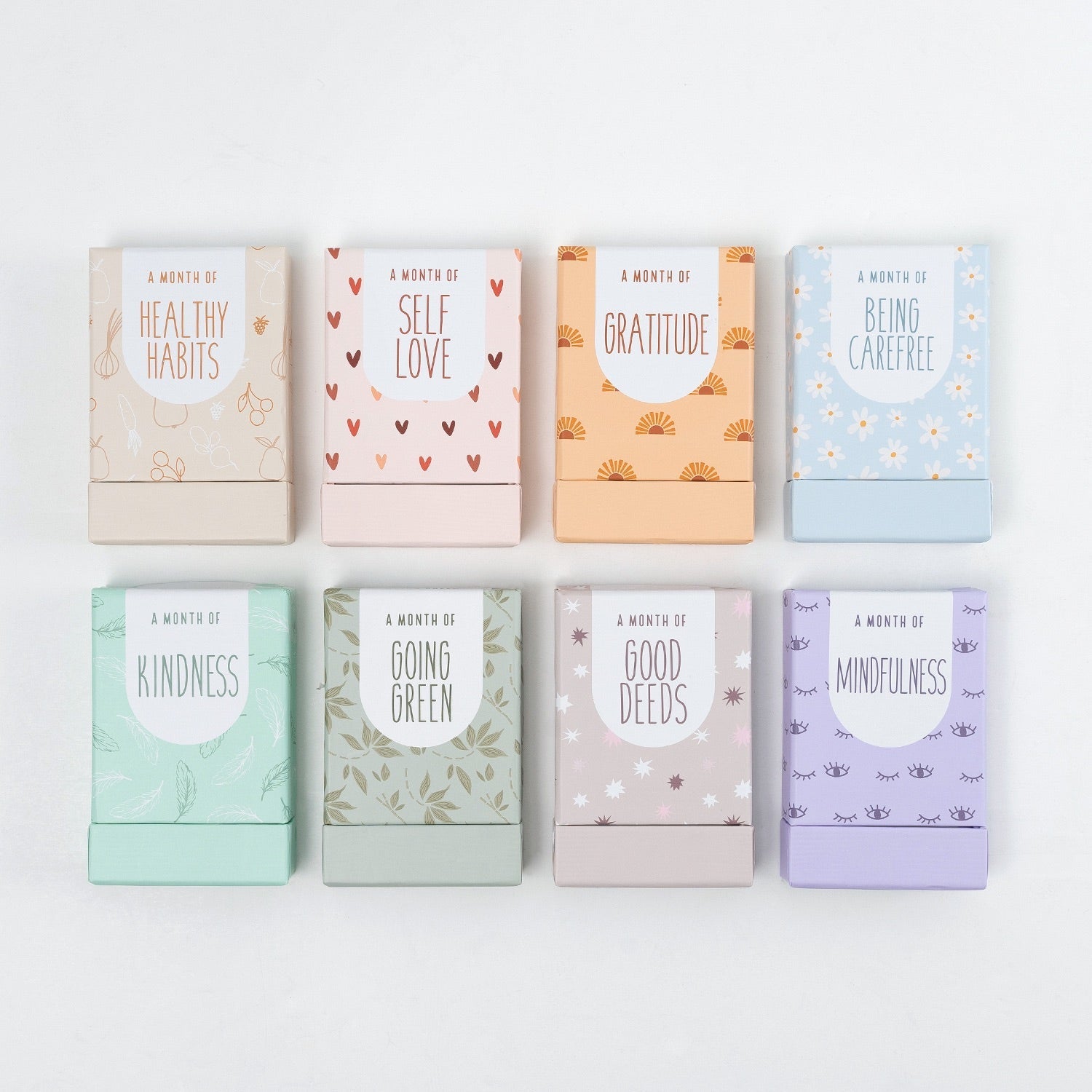 Affirmation Cards - A Month of Going Green