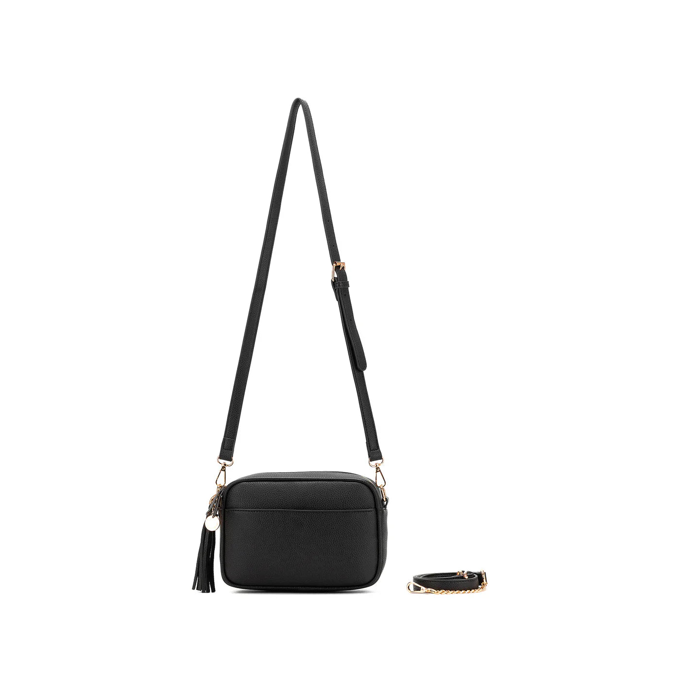 Black Caviar Indie Crossbody Bag - Chocolate