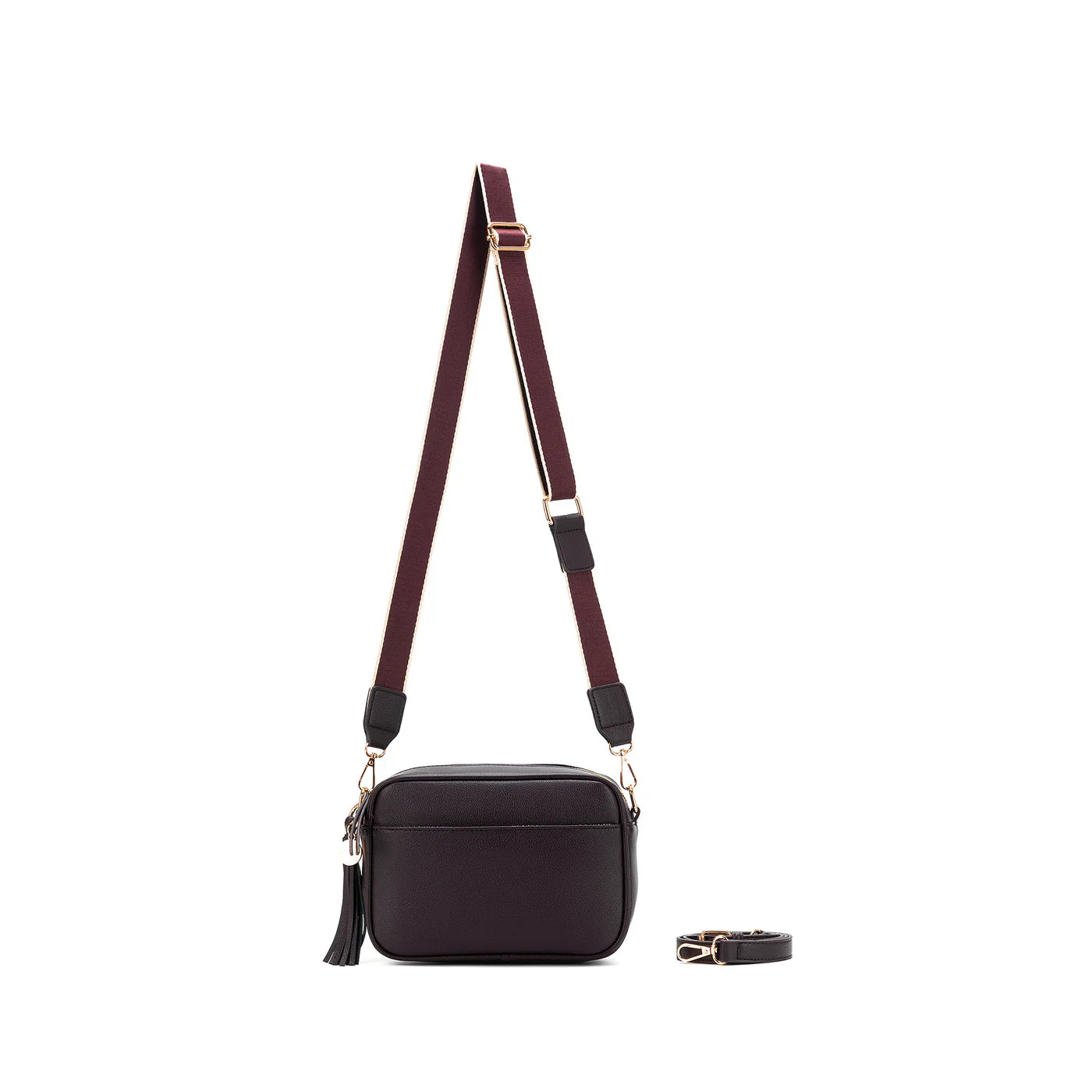 Black Caviar Designs Indie Crossbody Bag - Aubergine