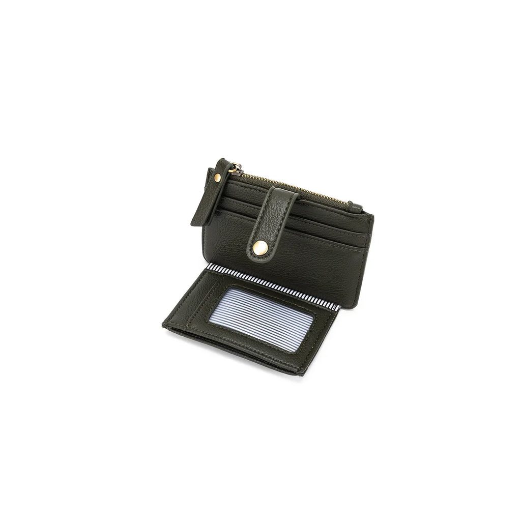 Black Caviar Designs - Ines Card Holder/ Coin Purse Black