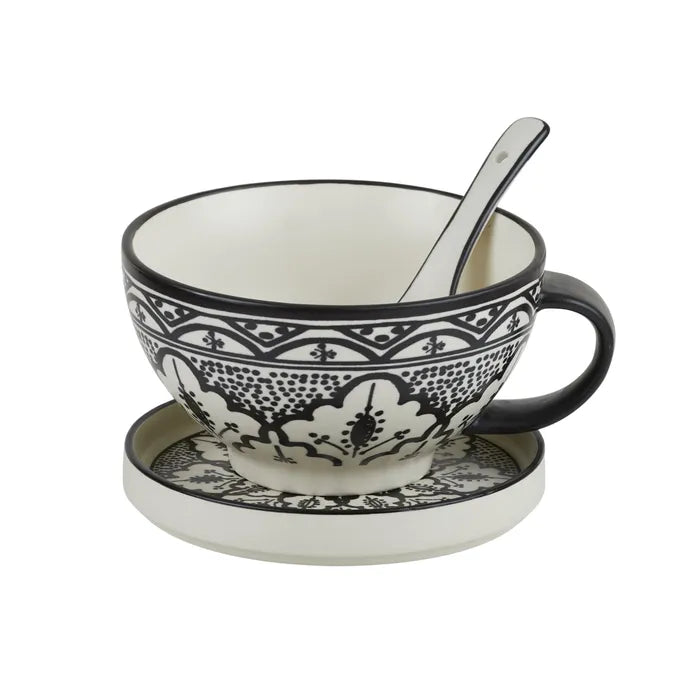 Aleah 3pc Ceramic Soup Set
