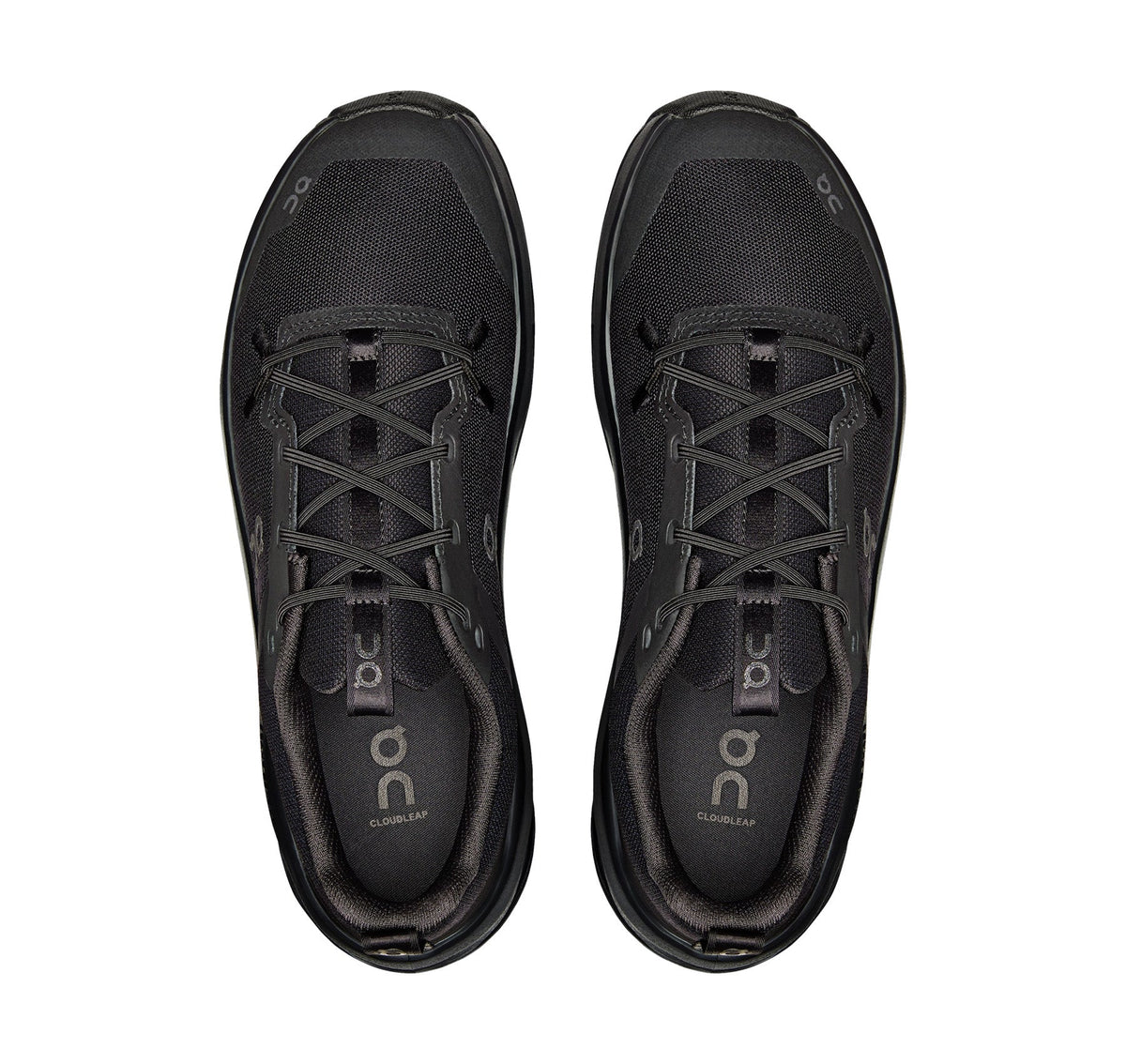 On Big Kids' Cloudleap Black Athletic Shoes
