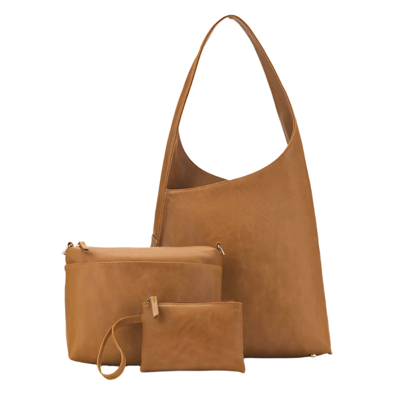 Black Caviar Designs - Handbag - 3 Piece - Sara Tan